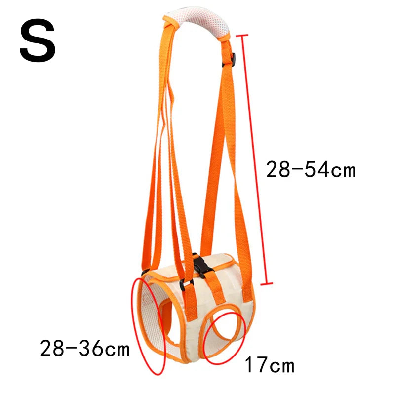 Ergonomic lifting harness for dogs hind legs Bowlift