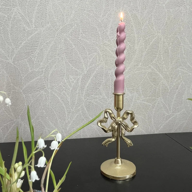 French Wrought Iron Candle Holder | Bowlift