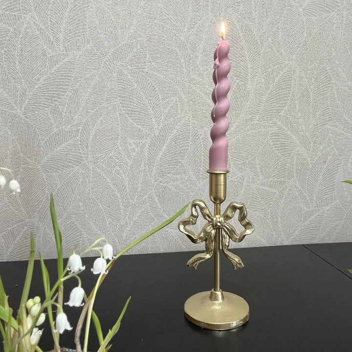 French Wrought Iron Candle Holder | Bowlift