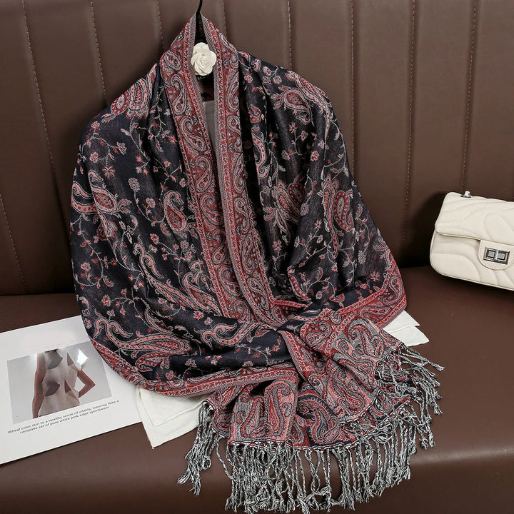 BowLift | Élégancea | Women's Scarf | Cashmere Feel | 70 × 190 cm | Luxury Print & Warm