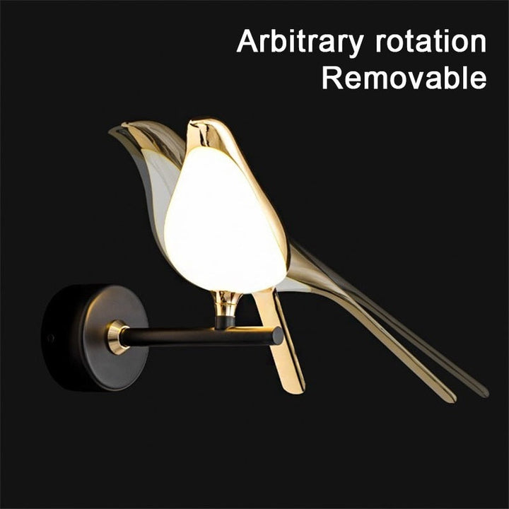 BowLift | Modern Nordic Wall Bird Lamp