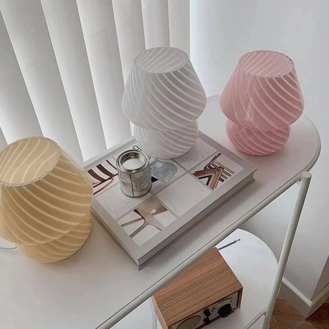 BowLift | GlassLuxe - Murano-Inspired Desk Lamp