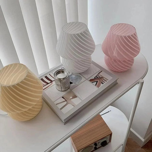 BowLift | GlassLuxe - Murano-Inspired Desk Lamp