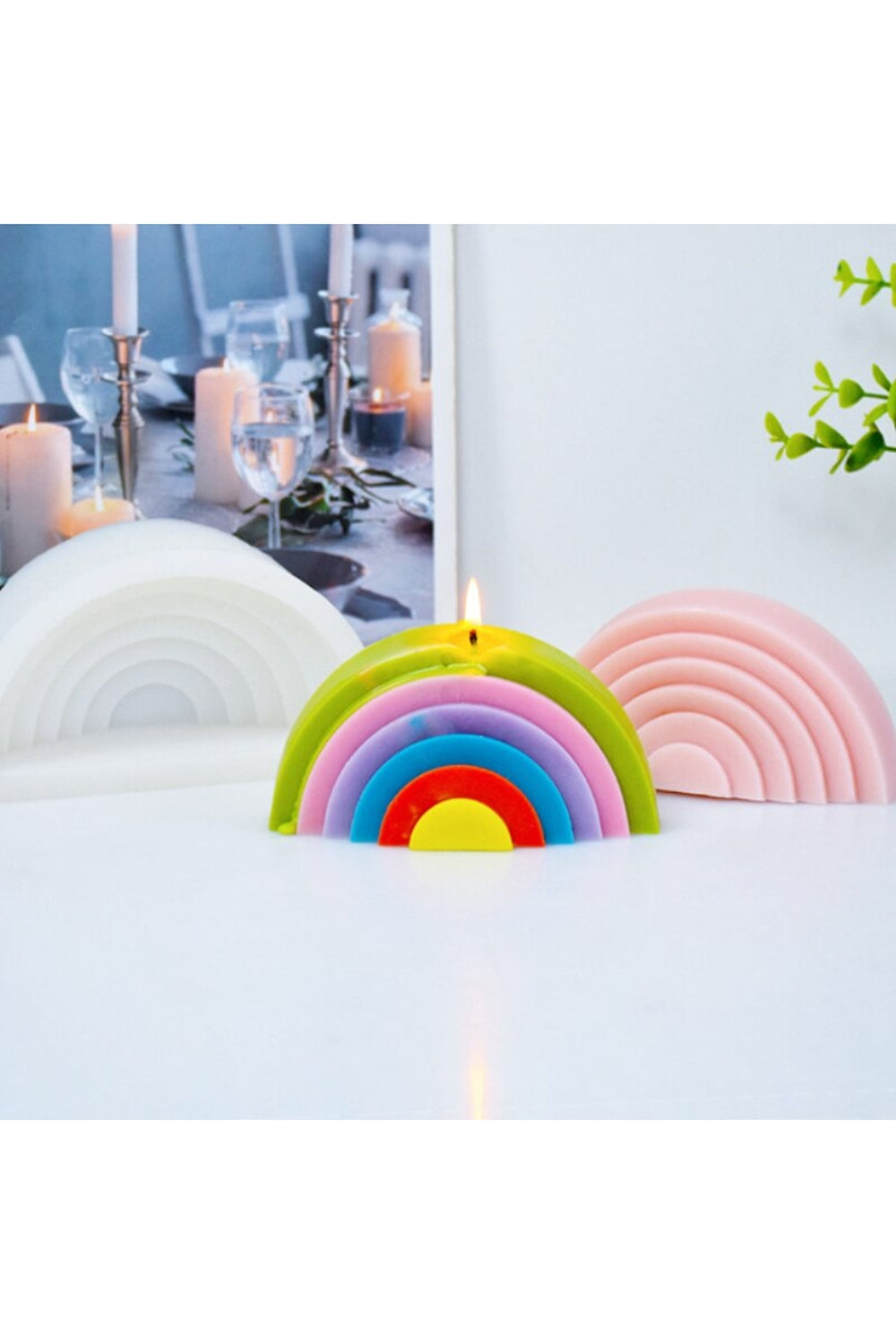 Geometric Candle Shape | Bowlift