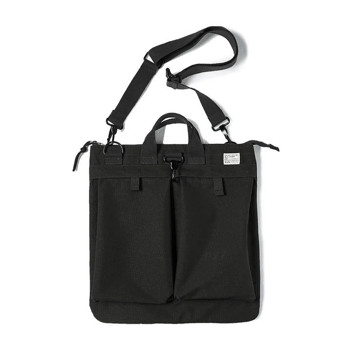 BowLift | UrbanTrek CommanderBag Tactical Men's Messenger Bag | Padded & water-repellent | For laptop, helmet & everyday use | 15.6" | Shoulder & handheld