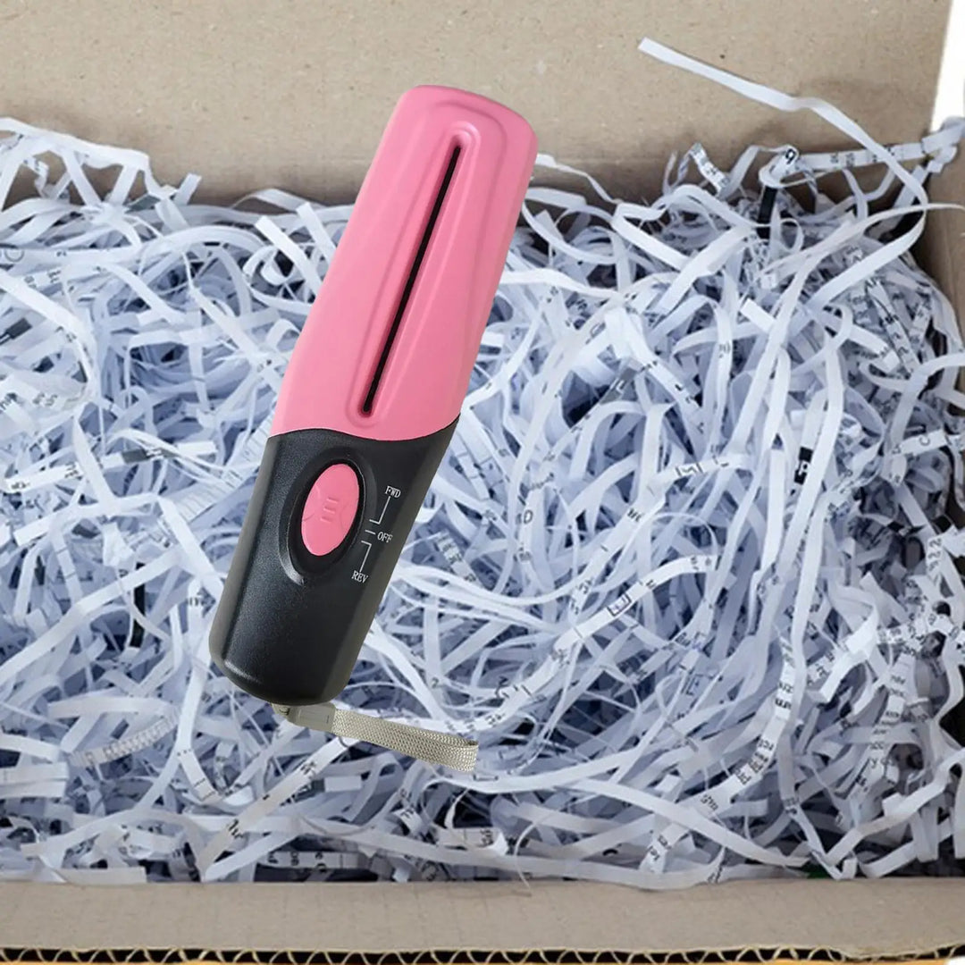 BowLift | DataGuard Mini Shredder | Compact & Quiet | USB/Battery | For Home & Office