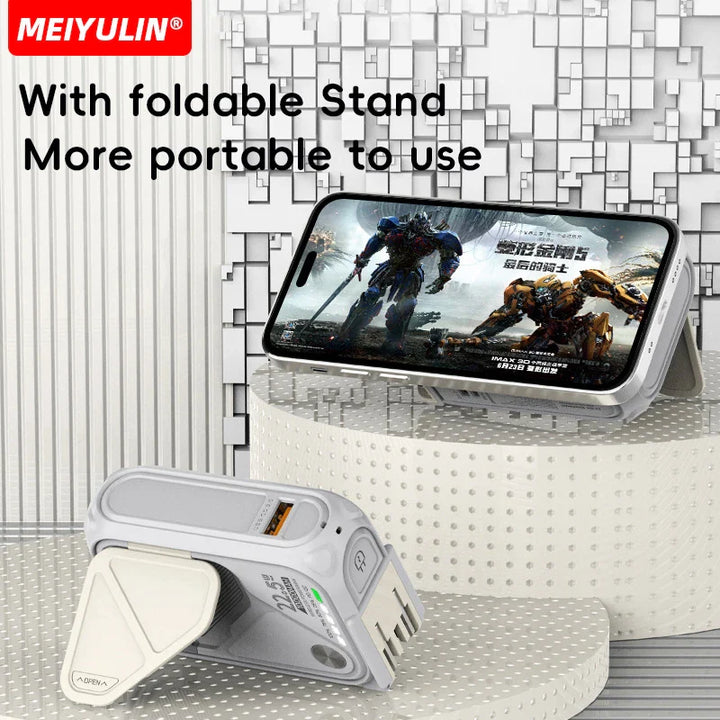 BowLift | USB Portable Magnetic Wireless Power Bank
