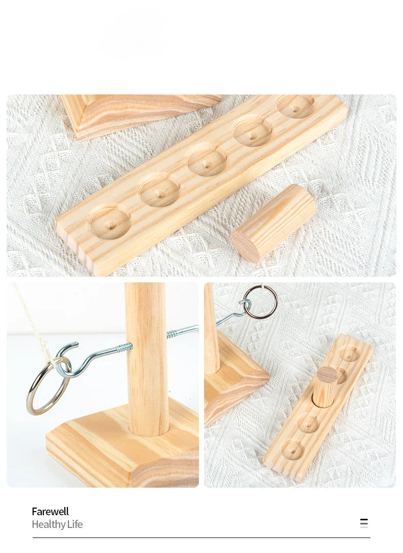 BowLift | Wooden Ring Toss Game