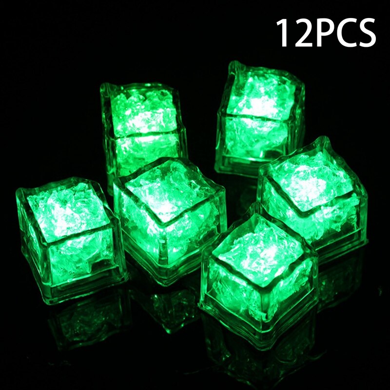 Colorful Water-Activated LED Ice Cubes | Bowlift