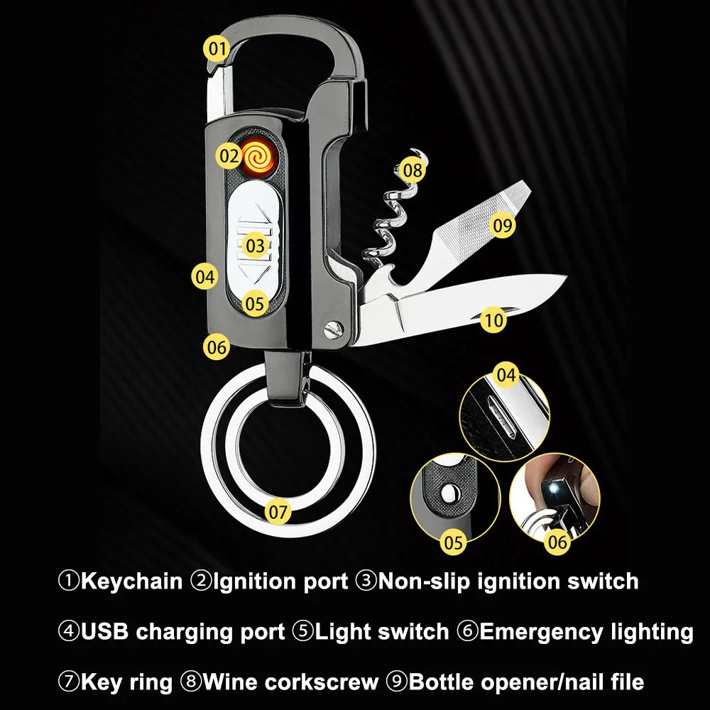 BowLift | Multifunctional keychain lighter