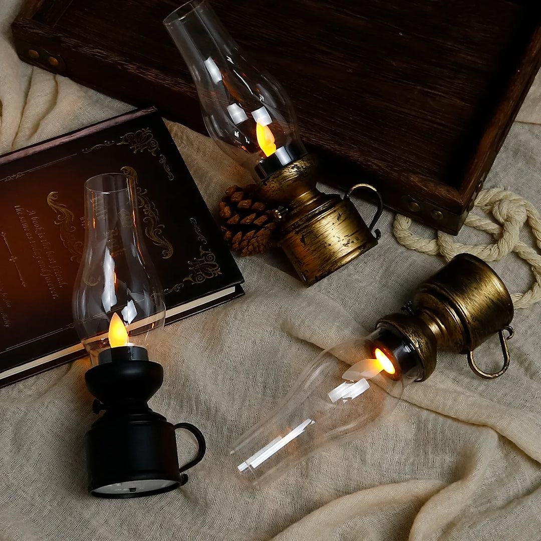 Vintage Lamp – Retro Design with warm LED light for living room or dining room | Bowlift