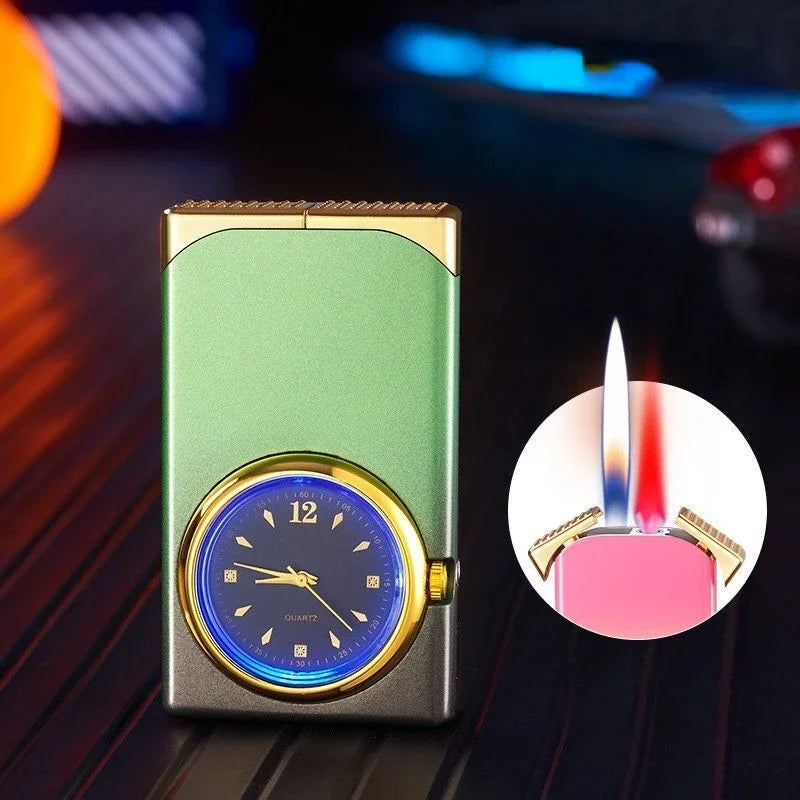 Creative Dual Fire Gradient Color Lighter Watch | Bowlift