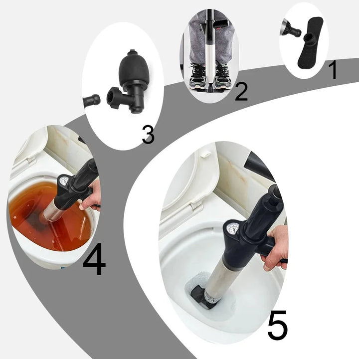 BowLift | Drain Zap Instant No-Mess Toilet Unclogger