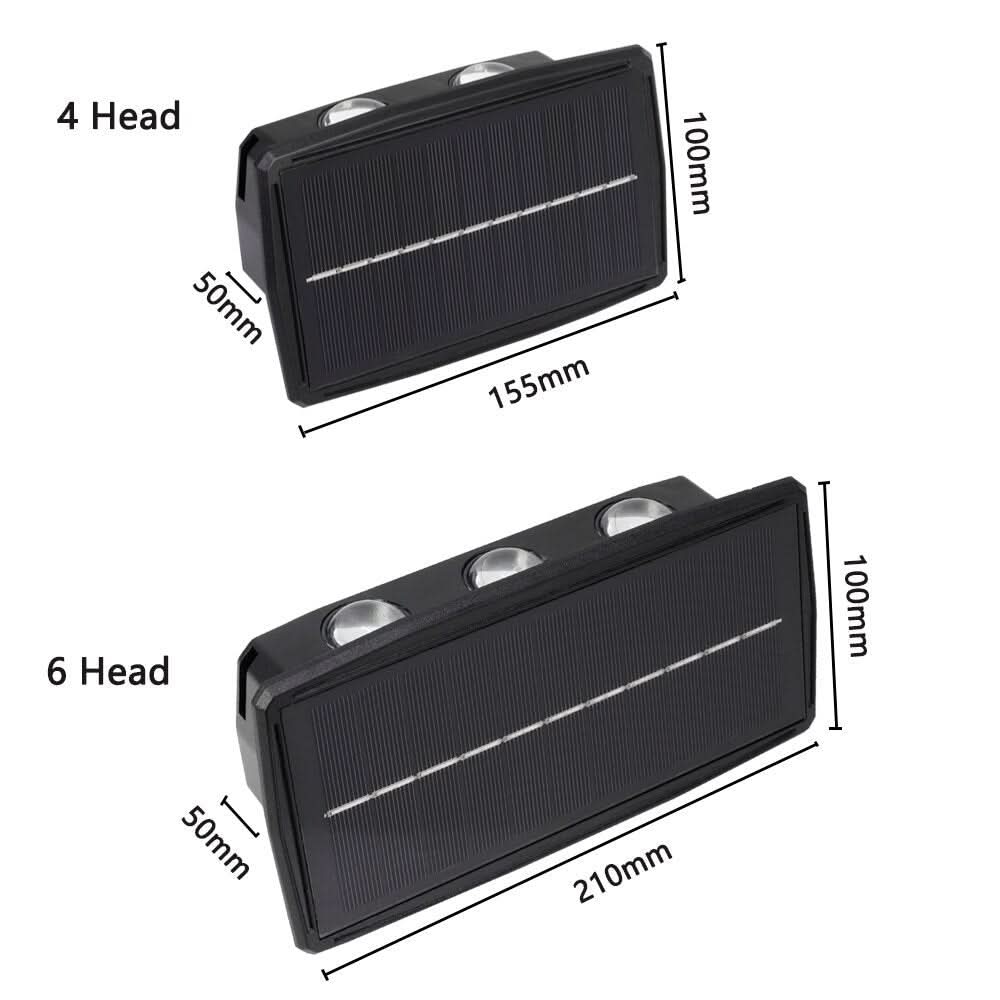 BowLift | Solar LED Waterproof Outdoor Wall Lamp