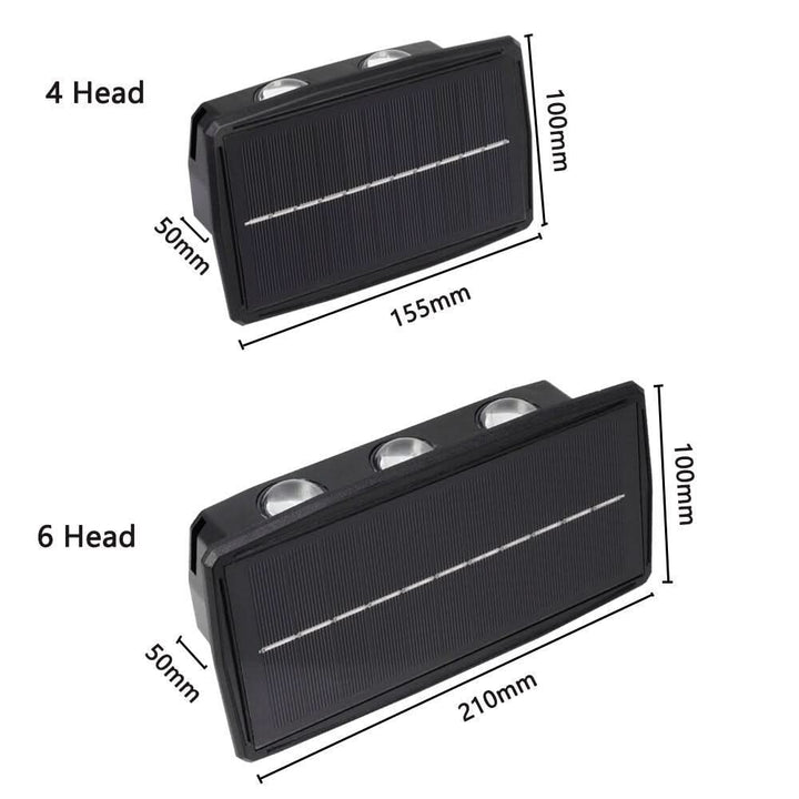 BowLift | Solar LED Waterproof Outdoor Wall Lamp