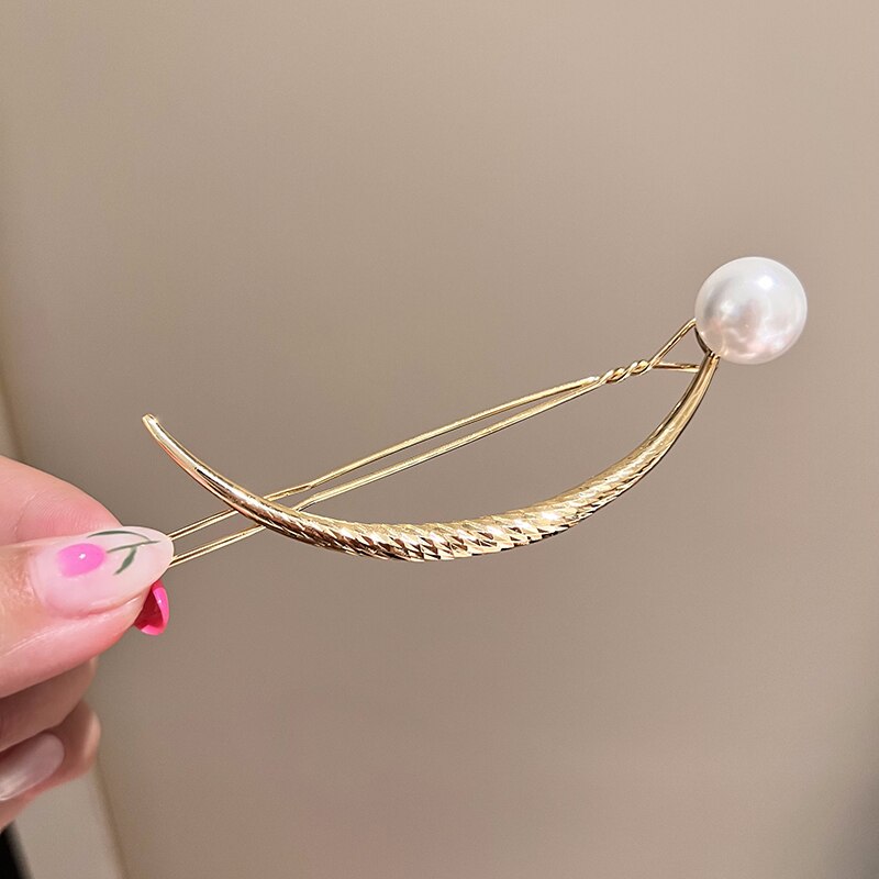BowLift | Korean Style Elegant Pearl Hair Clip