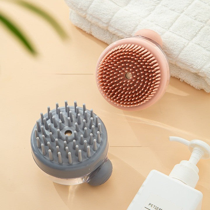 BowLift | Quick Clean Shampoo Dispenser Hair Massager Brush