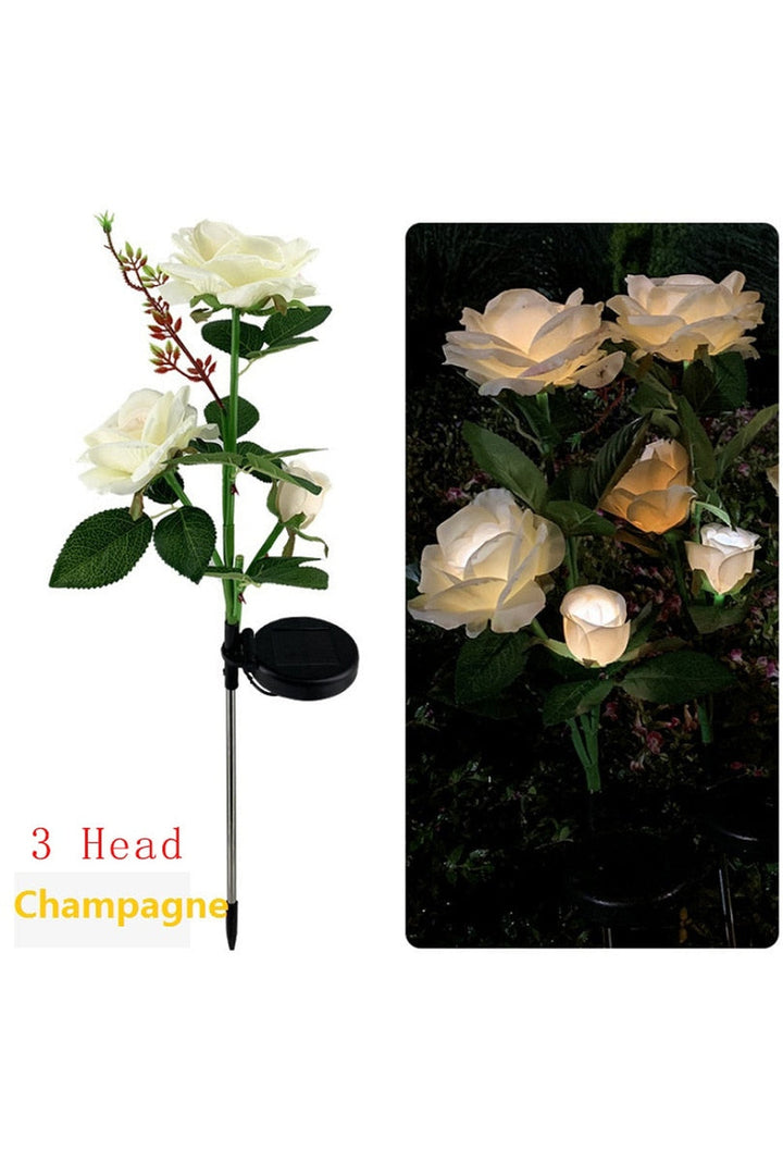 Solar Flower Garden Lights | Bowlift