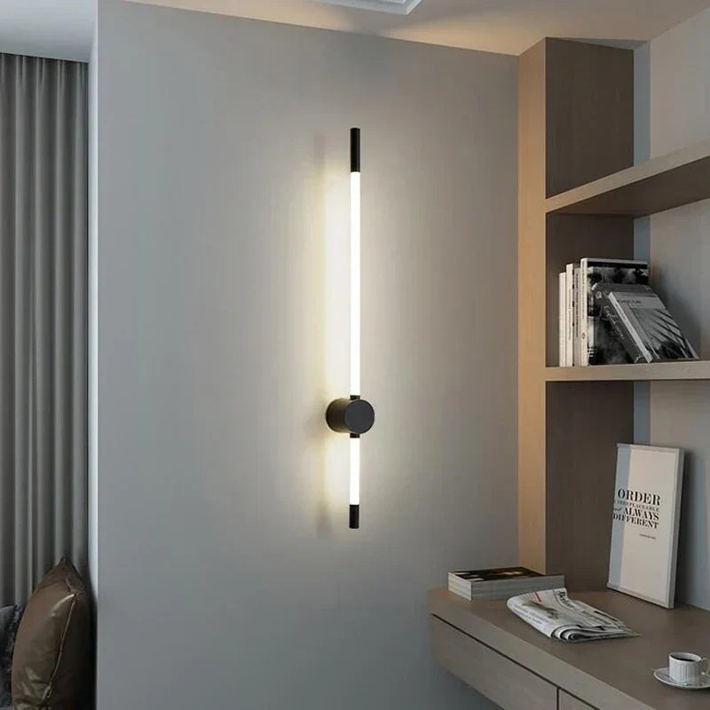 BowLift | AstraBeam – Vertical LED Wall Lamp for Modern Interiors