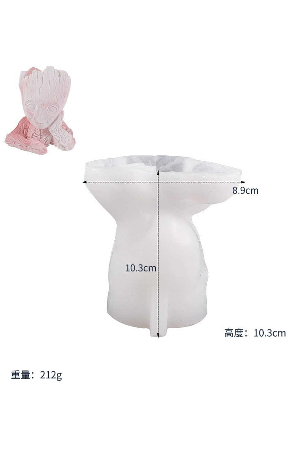 Baum Mann Candle Shape | Bowlift