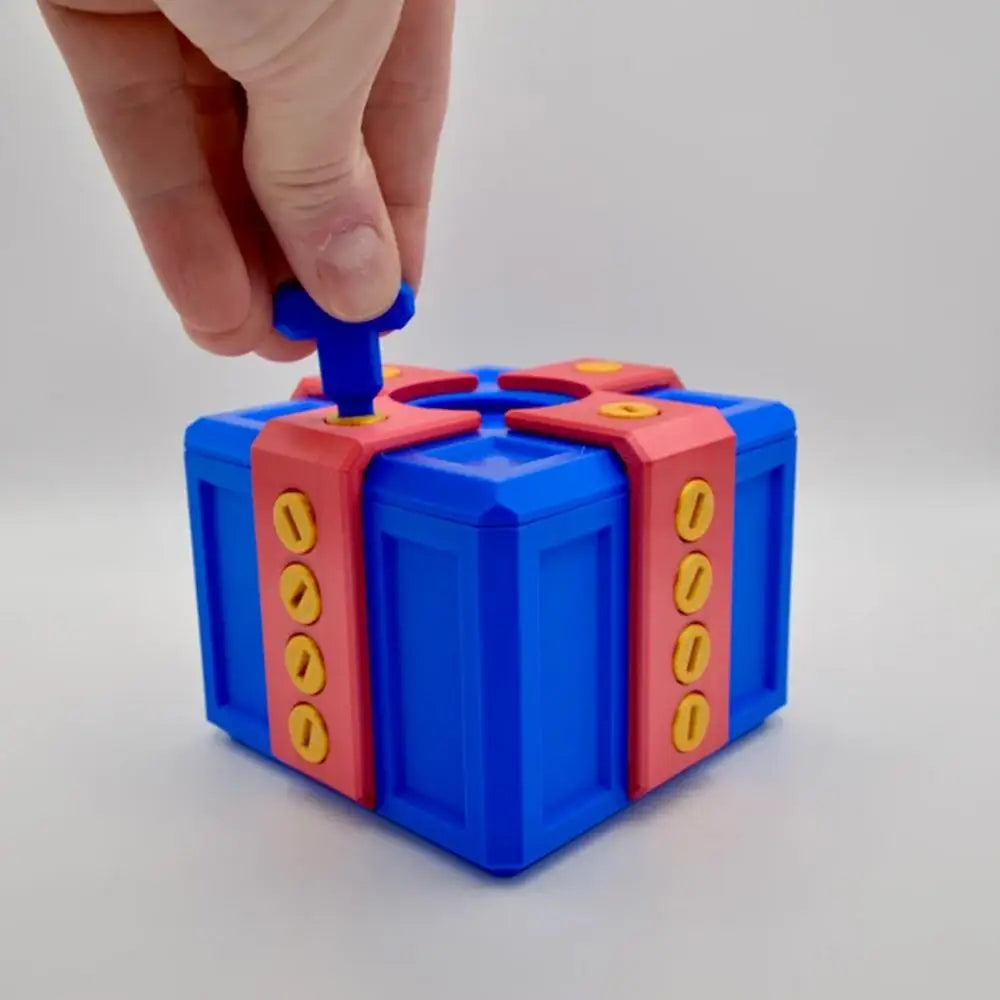 BowLift | 3D Printed Prank Screw Gift Box
