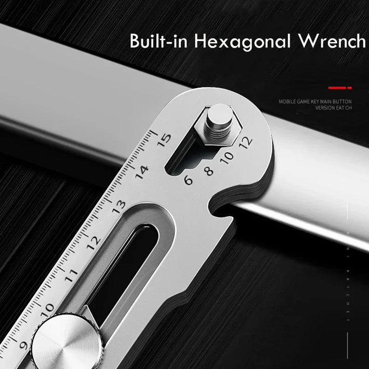 6in1 Multipurpose Stainless Steel Retractable Heavy Duty Snap-Off Blade | Bowlift