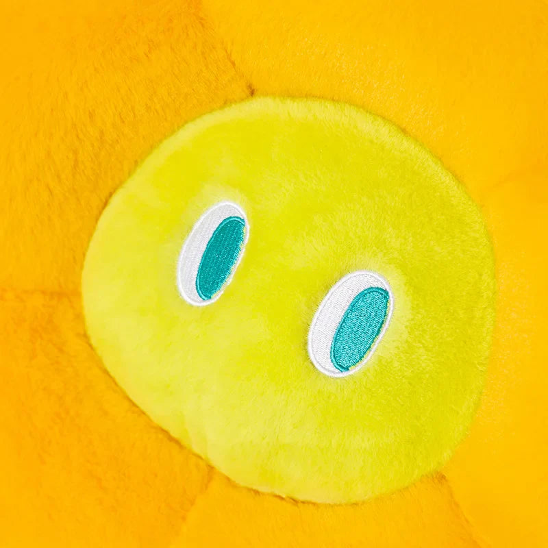 Fluffy Flower Cushion with Eyes | Bowlift