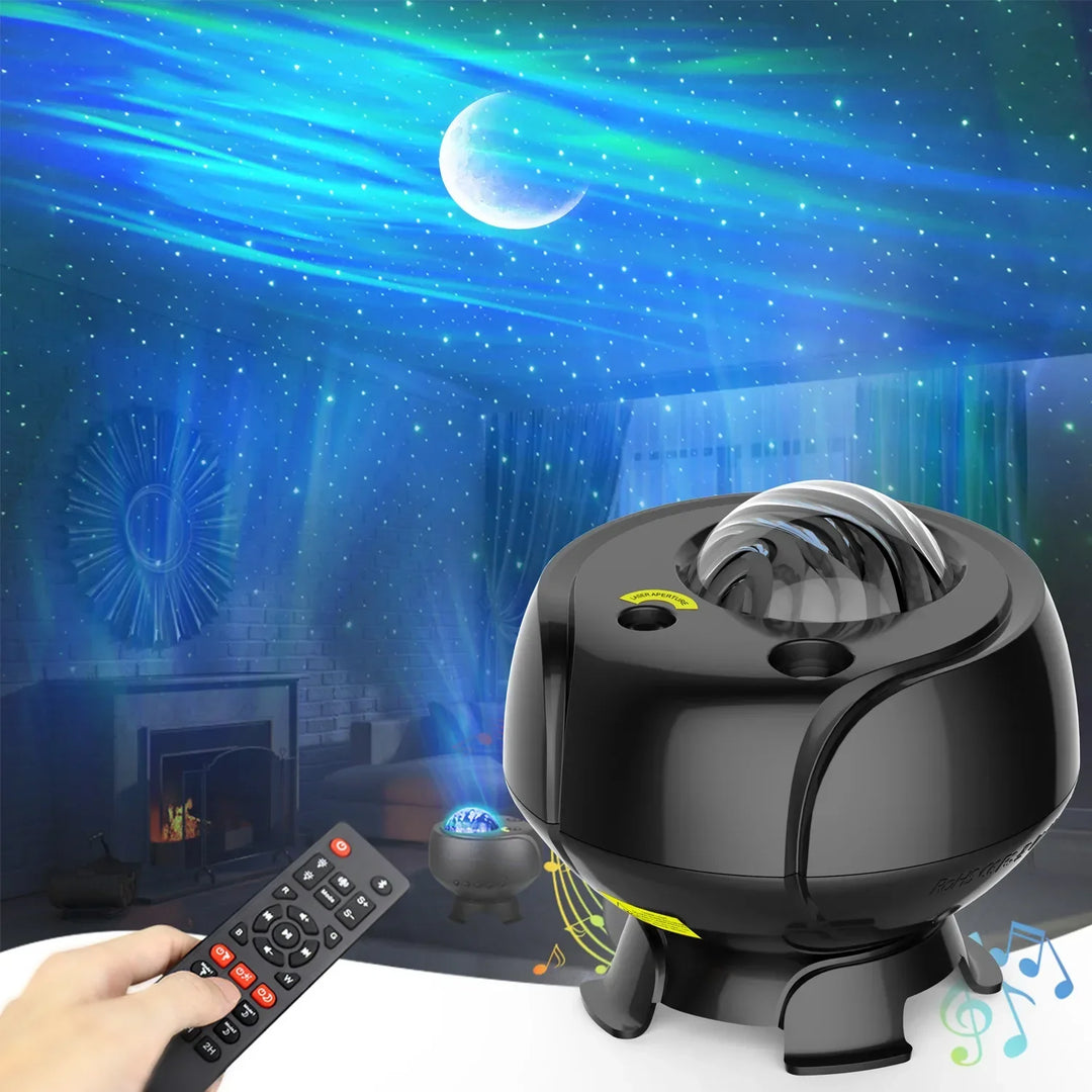 Starfield Galaxy Speaker Light Projector | Bowlift
