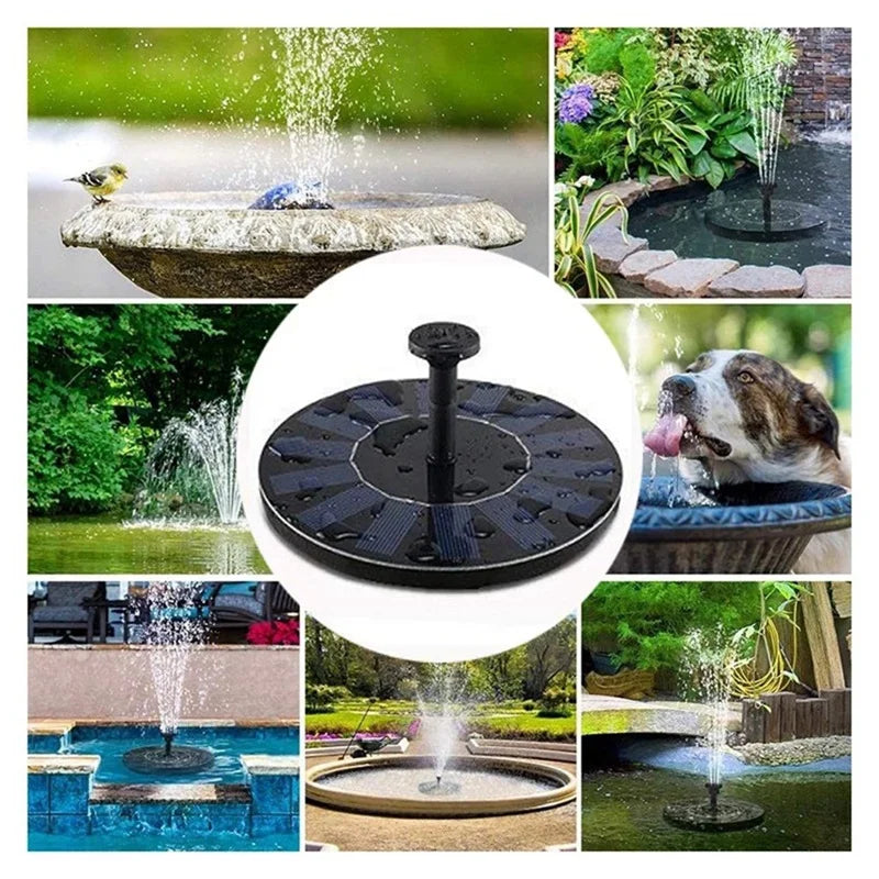 BowLift | SolarSpring Vital Solar Fountain | Floating Pond Pump | Garden Decoration | Solar Water Feature for Outdoors