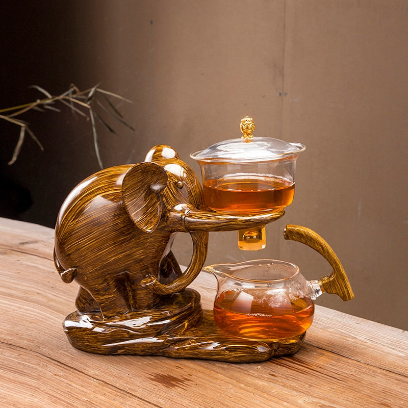 BowLift | Mystic Golden Dragon Teapot