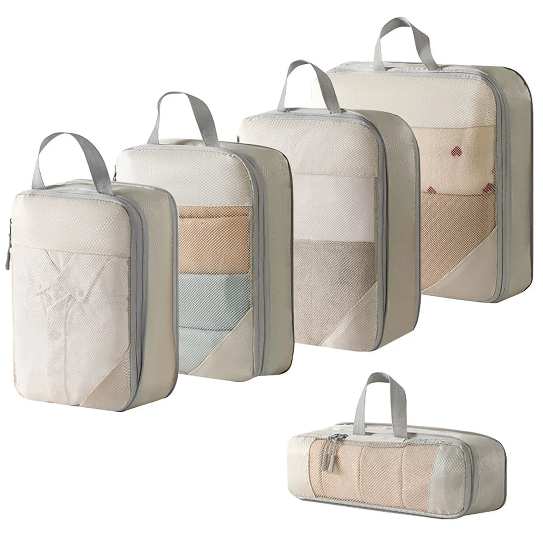 BowLift | PackNest Compression Organizer Set | 5-piece | Space-saving & Water-repellent | Ideal for travel & everyday use