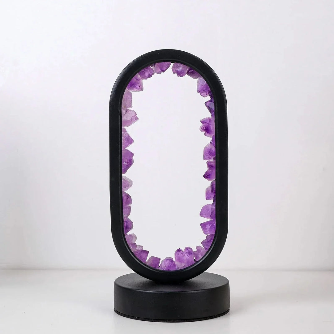 BowLift | Natural Amethyst Crystal Lamp for Relaxation