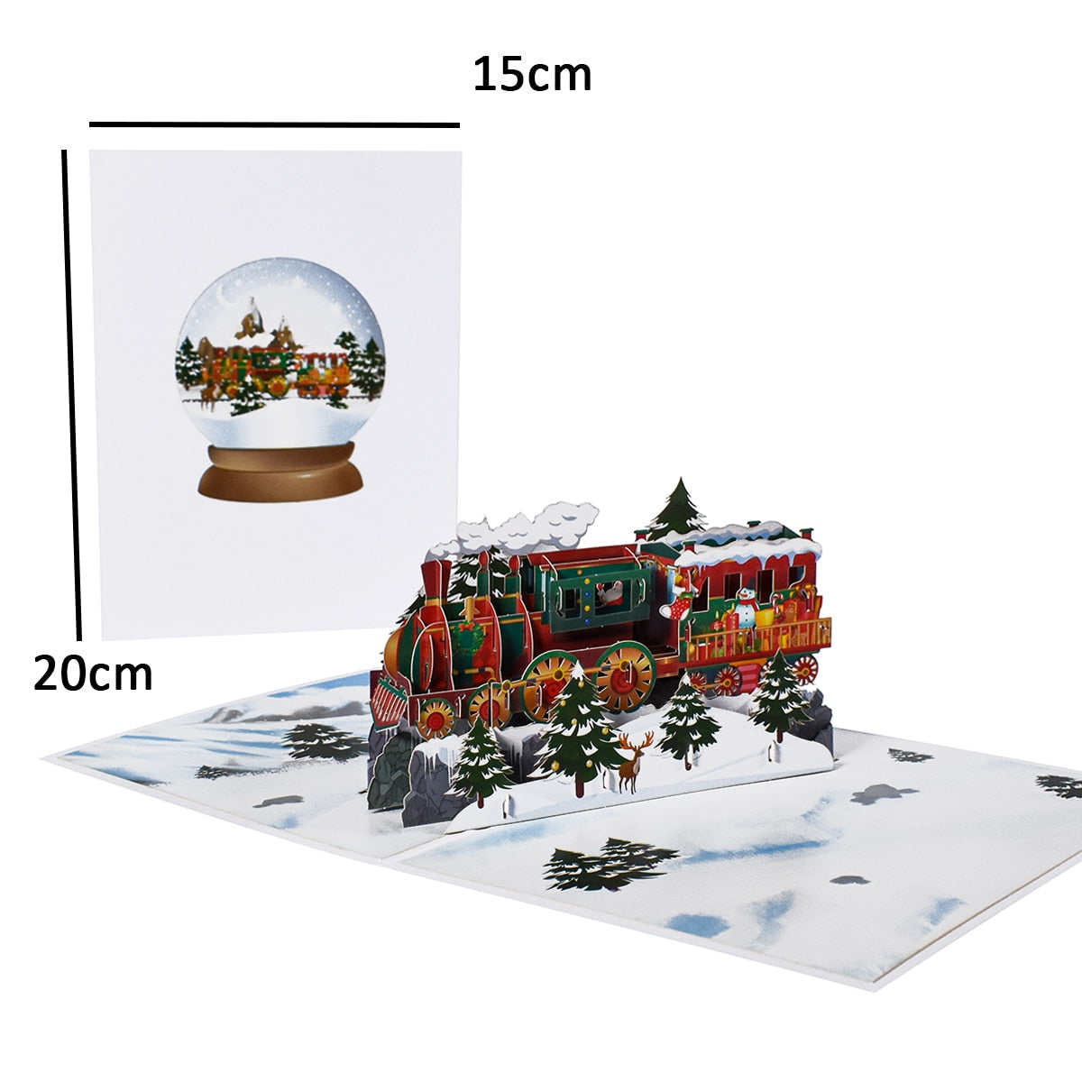 BowLift | 3D Pop-Up Cheerful Christmas Gift Cards