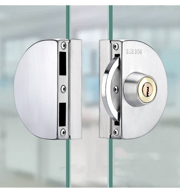 BowLift | Sliding Door Stainless Steel Safety Glass Door Lock