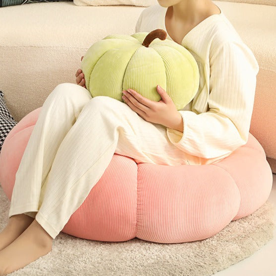 Fluffy Pumpkin Cushion | Bowlift