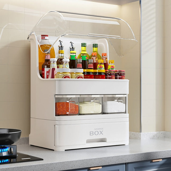 BowLift | MultiFunctional Double Rack Spice Organizer