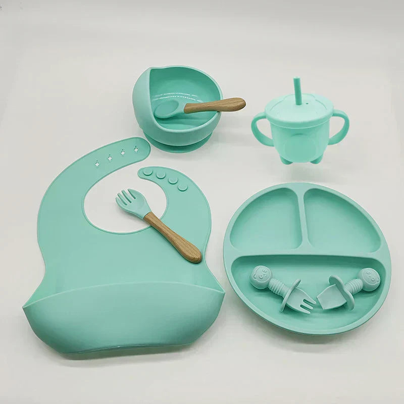 BowLift | Silicone Feeding Set for Babies in a Stylish Edition