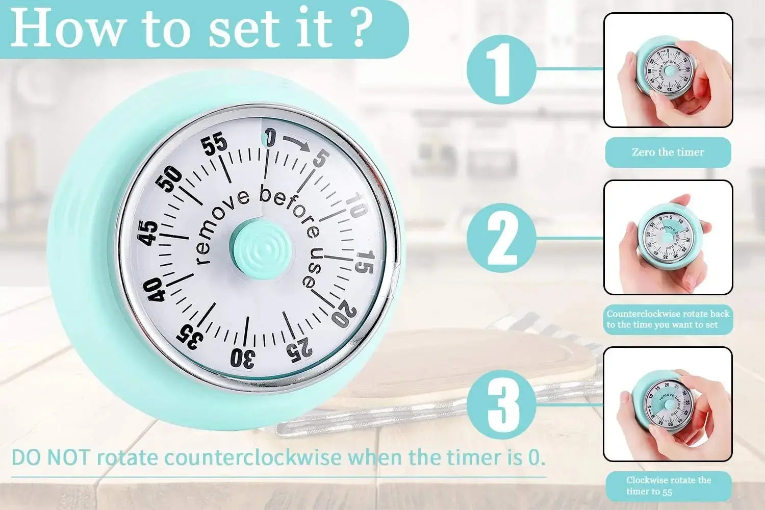 BowLift | Magnetic Kitchen Timer