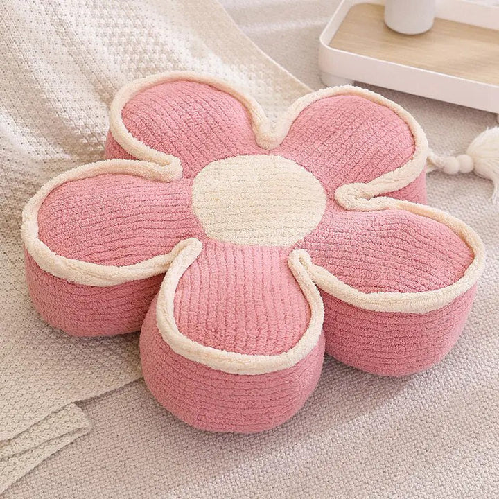 Pastel Fluffy Flower Cushion | Bowlift