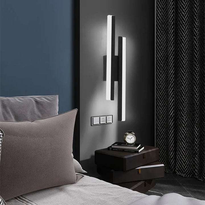 BowLift | DoubliGlow | Minimalistic modern LED wall light