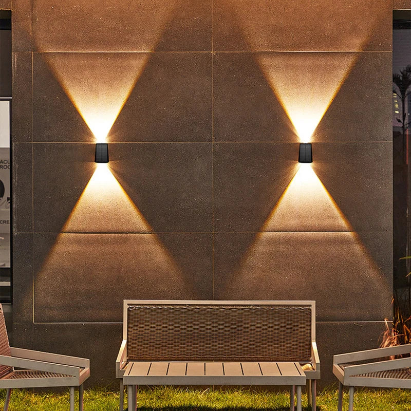 Solar LED Wall Light Bowlift