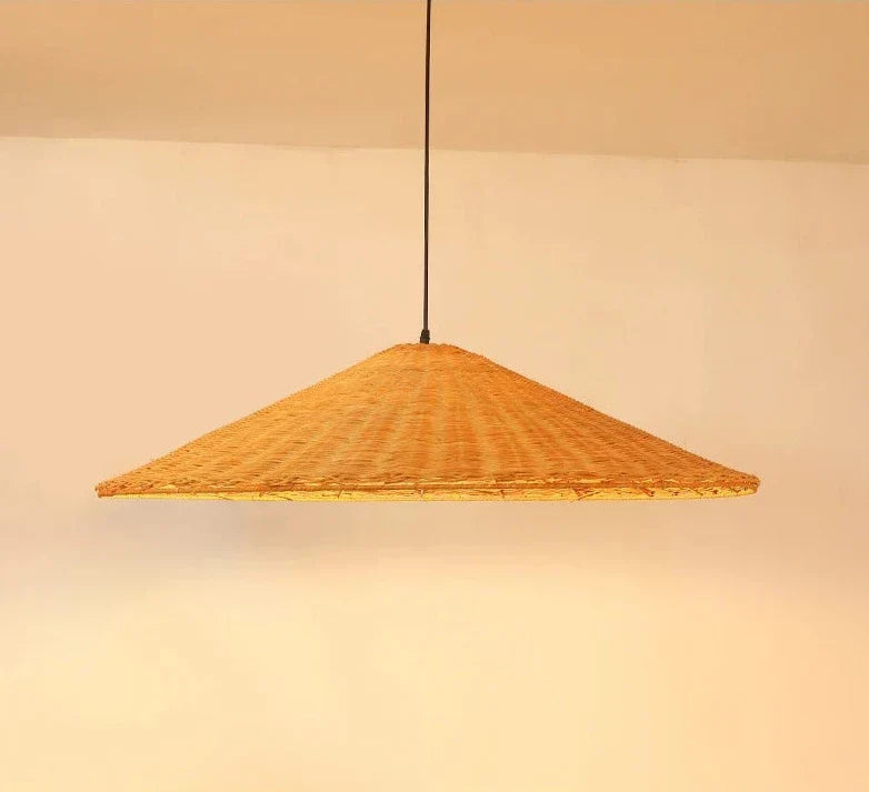 BowLift | Scandinavian LED Pendant Lamp Made of Bamboo