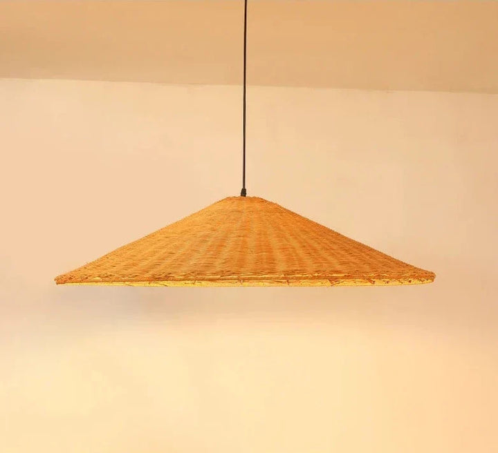 BowLift | Scandinavian LED Pendant Lamp Made of Bamboo
