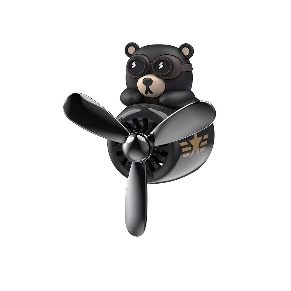 BowLift | Bear Pilot Rotating Car Air Freshener