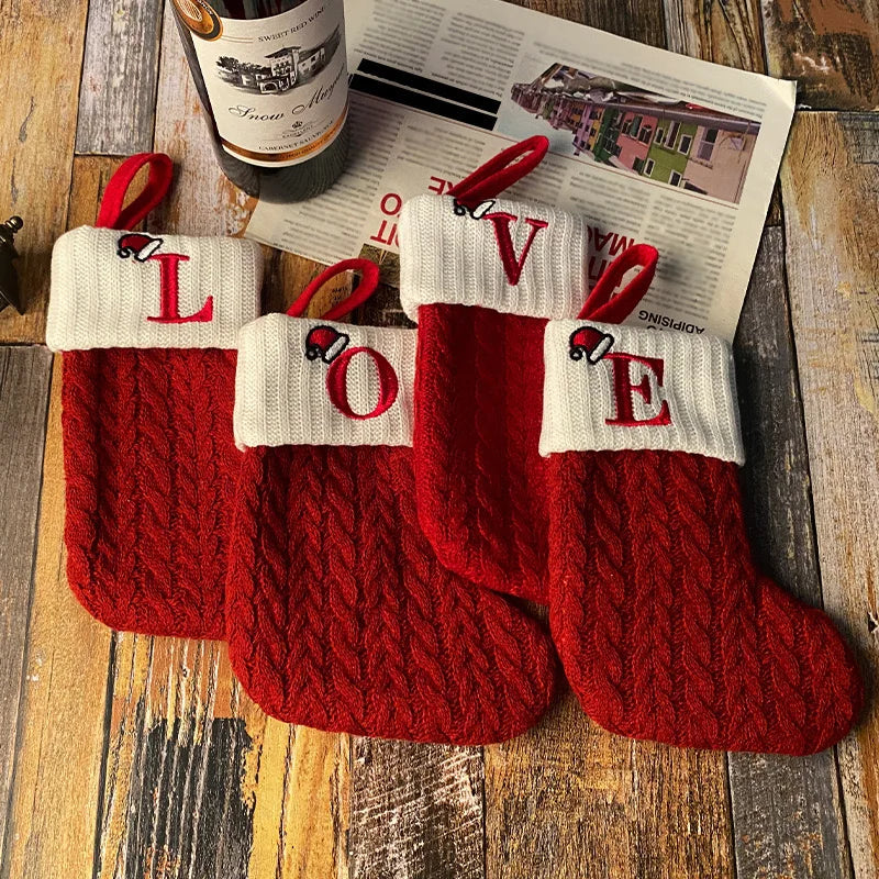 Christmas Socks Decoration – Stockings for Hanging for Festive Decoration | Bowlift