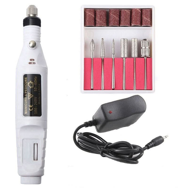 BowLift | Electric 6-in-1 nail care set for manicure & pedicure