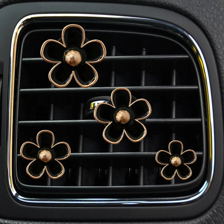 BowLift | FloraDrive Scent Clips | Flower Air Fresheners for Car | Set of 4 | Decorative Aromatherapy for Vent Slots