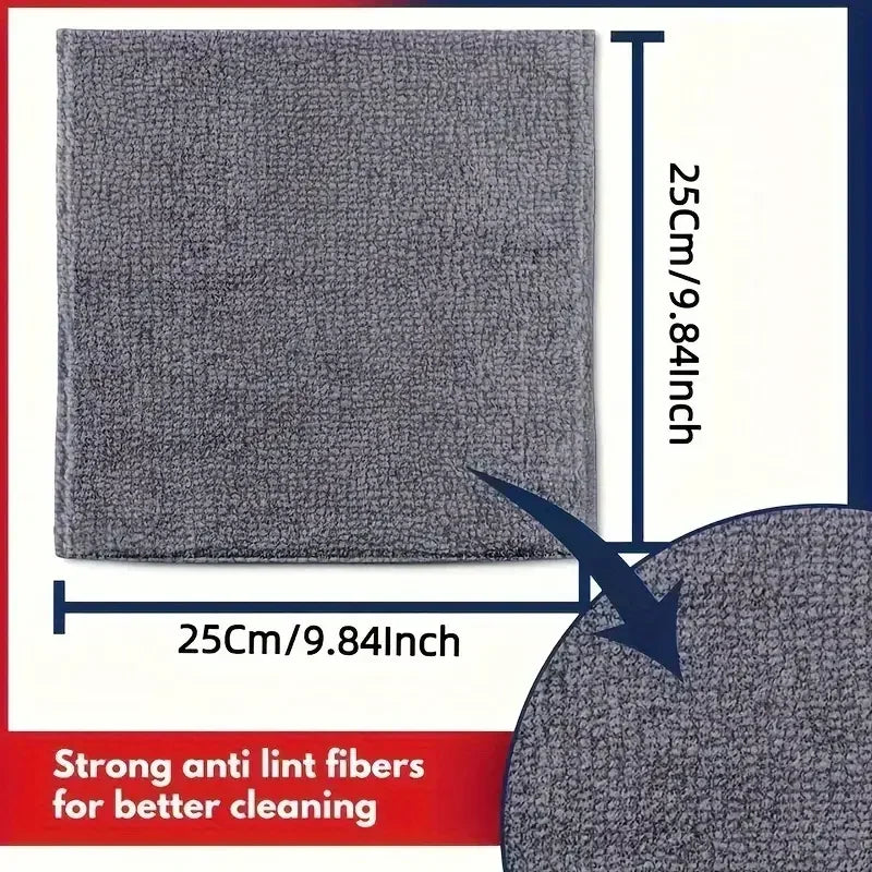 CleanPro 5 Piece Set Microfiber Cleaning Cloths Bowlift
