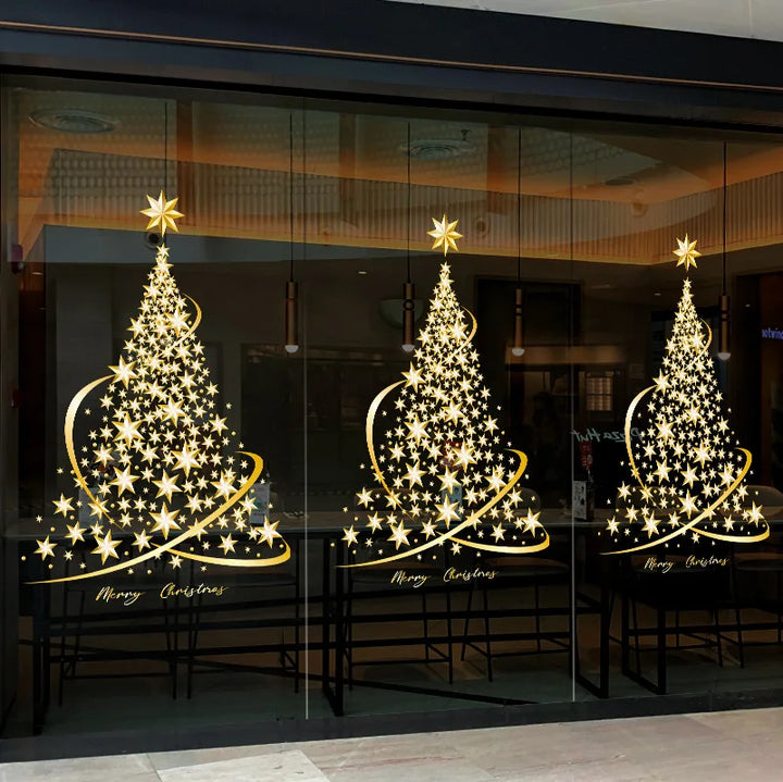 BowLift | XmasDecorSticks | Party Window Stickers
