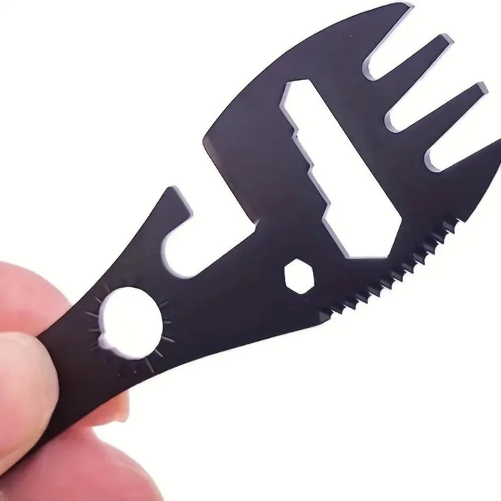 BowLift | TrailSpork Pro | 6-in-1 stainless steel camping spork | fork, spoon, digging tool & self-defense | ultra-light & compact | for outdoor & survival